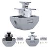 RV Push Cabinet Lock Metal Push Button Keyless Cupboard Drawer Compartment Latch Lock Catch for Cara