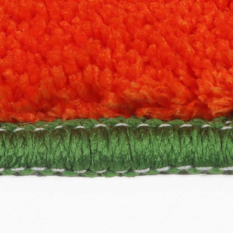 Inyahome Bathroom Carpet Mat Non-Slip Absorbent Super Soft and Comfortable Machine Wash for Tub Shower and Bath Room Watermelon