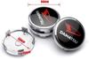 Universal Daihatsu Wheel Center Compatible with and All Compatible with 60mm Wheel Emblem and Car Set of 4 and Caps, Hijet, Rocky, Atrai, Taft,