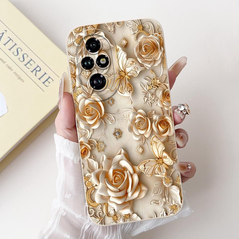 For Honor 200 Pro Case ELP-AN00 New Luxury Candy Painted Cover Shockproof Phone Case For Honor 200 Lite Honor200 Pro Soft Fundas