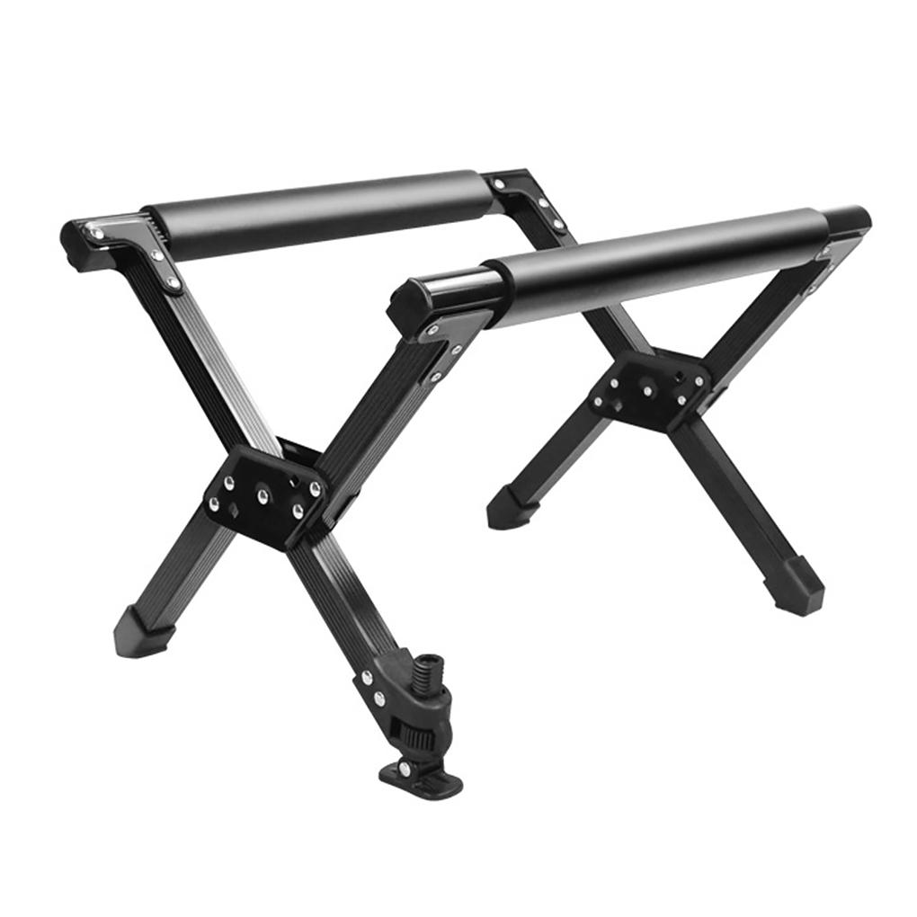 Folding Outdoor Camping Refrigeration Rack Foldable Alloy Ice Bucket Rack Hiking BBQ Picnic Stand Luggage Rack Anti Slip Rack