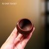 2 Teile/satz Yixing Roherz Lila Ton Teetasse Meditationstasse Boutique Handgemachte Teeschale Meisterteetasse Chinesisches Zisha-Teeset 50ml