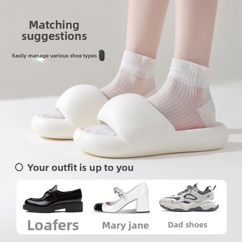 Summer Thin Ice Socks for Women, Boneless Crystal Silk Anti-hook Silk Short Tube Glass Fiber Ultra-thin Short Socks