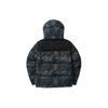 Kolon Sport Hooded Long Sleeve Loose Thick Puffer Jacket Men outerwear Dark-Khaki TLJDW23615