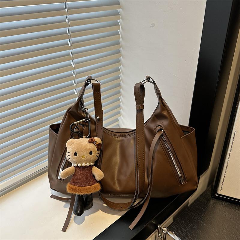 Fashionable Womens Medium Pu Tote With Top Zipper For Urban Casual Use