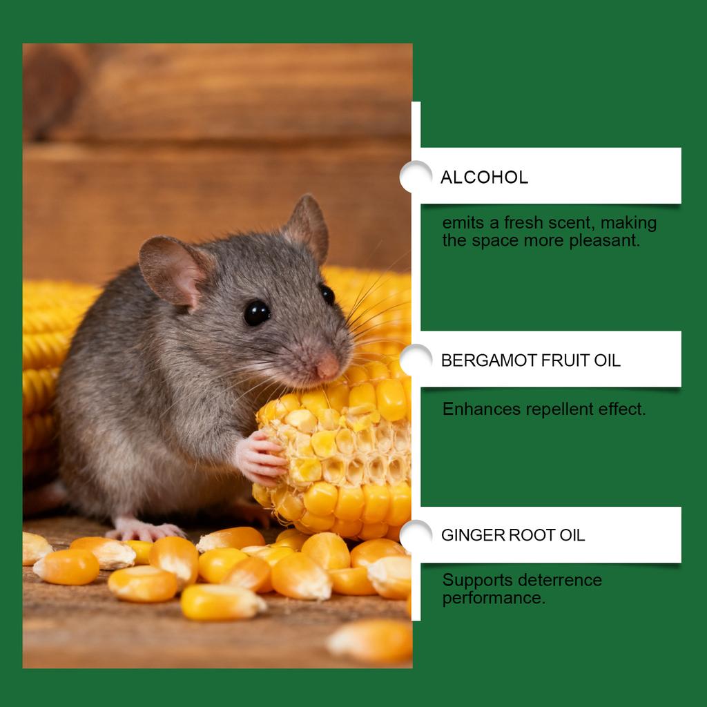 Köderpellets für Mäuse und Ratten, Bällchen für den Innen- und Außenbereich