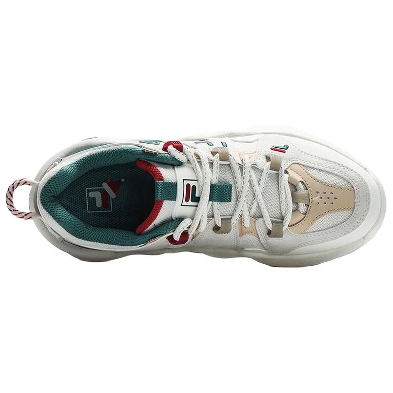 Men's Sneakers FILA PANINI XMAS Low top Casual Shoes Men's White Green
