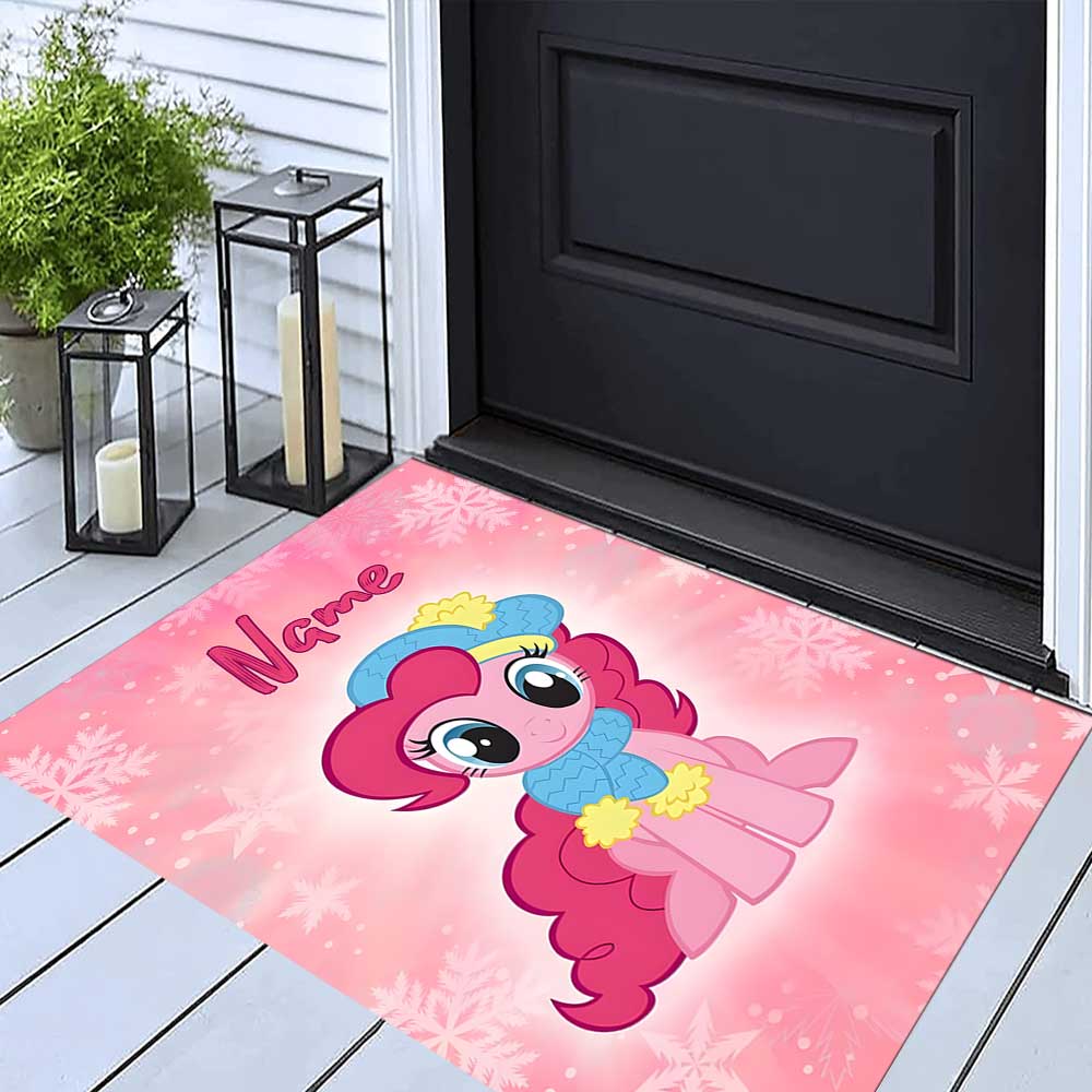 Little Pony (11) Customize your name rug, office chair cushion, home bedroom living room gift.
