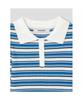 8seconds Collared Short Sleeve Pullover Blue