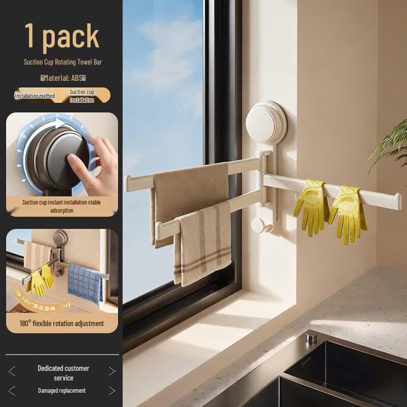 Rotatable Kitchen Towel  Drain Rack