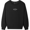 Skechers All Day Comfort Est. 1992 Pullover Sports Casual Crewneck Sweatshirt Unisex Sweatshirt Black L325U080-0018