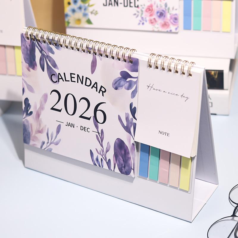 2026 Multifunctionele Bureaukalender: Creatief bureau-ornament van hoge waarde en aangepaste dagelijkse planner