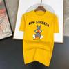 2023 Hip Hop T-Shirt Bavlněné Módní Tričko Muž Králík Grafika Krátký Rukáv Harajuku Klasické Streetwear Topy Muži a ženy Tees