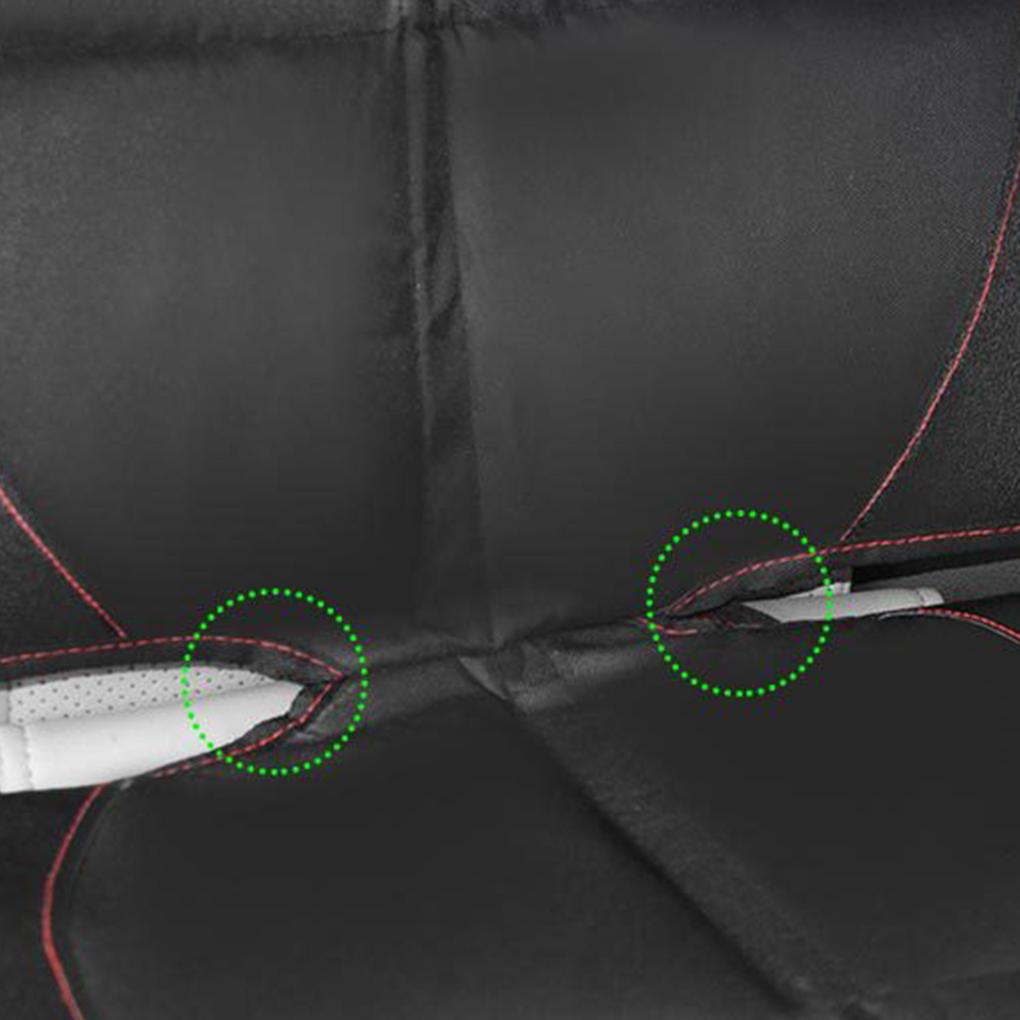 Black Easy To Install Car Seat Protector Protective Waterproof Child Safety Mat Pad Universal Fit