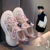 Summer Children's Outdoor Trekking Sandals Kids Boys Girls Flat Non Slip Collision Avoidance Quick Drying Beach Shoes