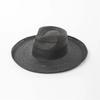 202601-HH5397A chic ins summer hand hollow out paper grass sunscreen holiday fedoras cap men women leisure jazz panama hat