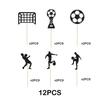 Fußball-Cupcake-Topper für Geburtstagsparty Dekoration Fußball-Cupcake-Topper Cupcake Picks