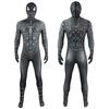 Full Body Jumpsuit Costume with Mask Stretch Fabric Cosplay Suit for Adult and Teen Performance and Role Play Events