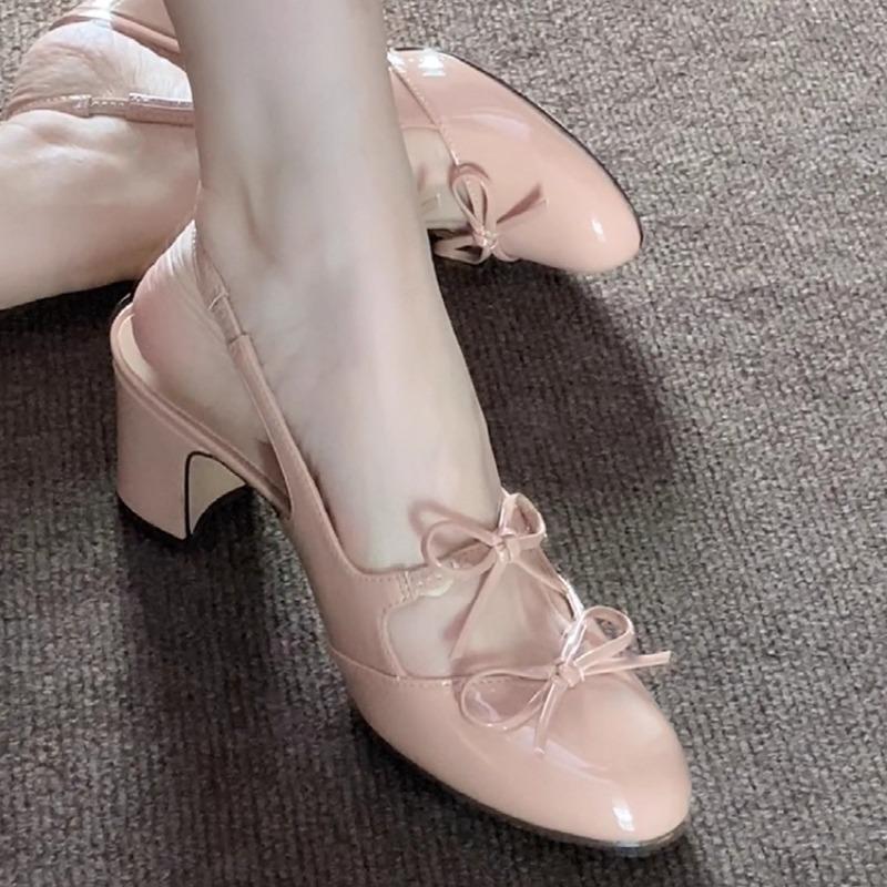 Fashion Woman Mary Jane Shoes Fashion Luxury High Heels Comfortable Sneakers Female 2025 New All-Match Ballet Flats Dress Lolita Shoes