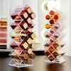 1pcs Fish Lipstick Case Desktop Organizer Box Multi-compartment Organizer Lipstick Display Rack 16 Compartment Fish