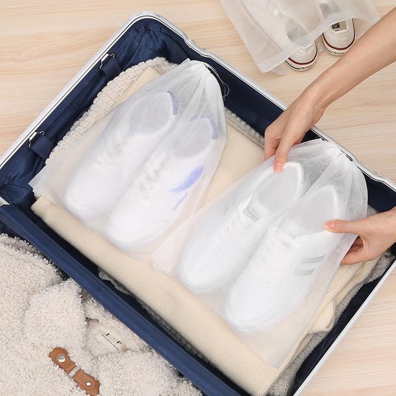 Thickened Non-Woven Shoe Storage Bag: Dustproof Anti-Yellow Cover for Shoes and Boots