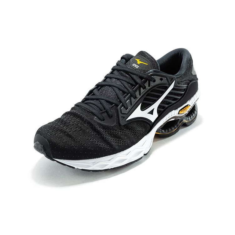 Mizuno Creation Versatile Fabric Synthetic Leather Non-Slip Wear-Resistant Breathable Low-Top Marathon Running Shoes Men Sneaker Black J1GC210103