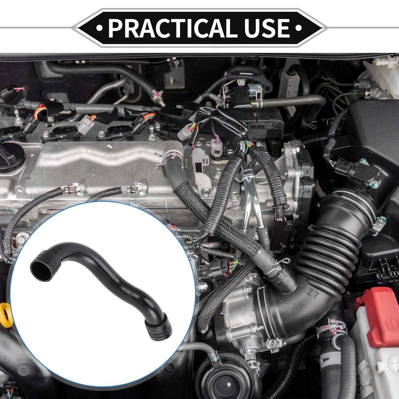X Autohaux Car Intake Hose Compatible for Mercedes-Benz W271 W204 W212 C207 09-16, Air Intake Hose Black No.2710901929