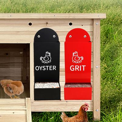 Krmítko pro kuřata z ústřicových skořápek Zásadní odolnost Pevné Snadná instalace Inovativní pro domácí farmu