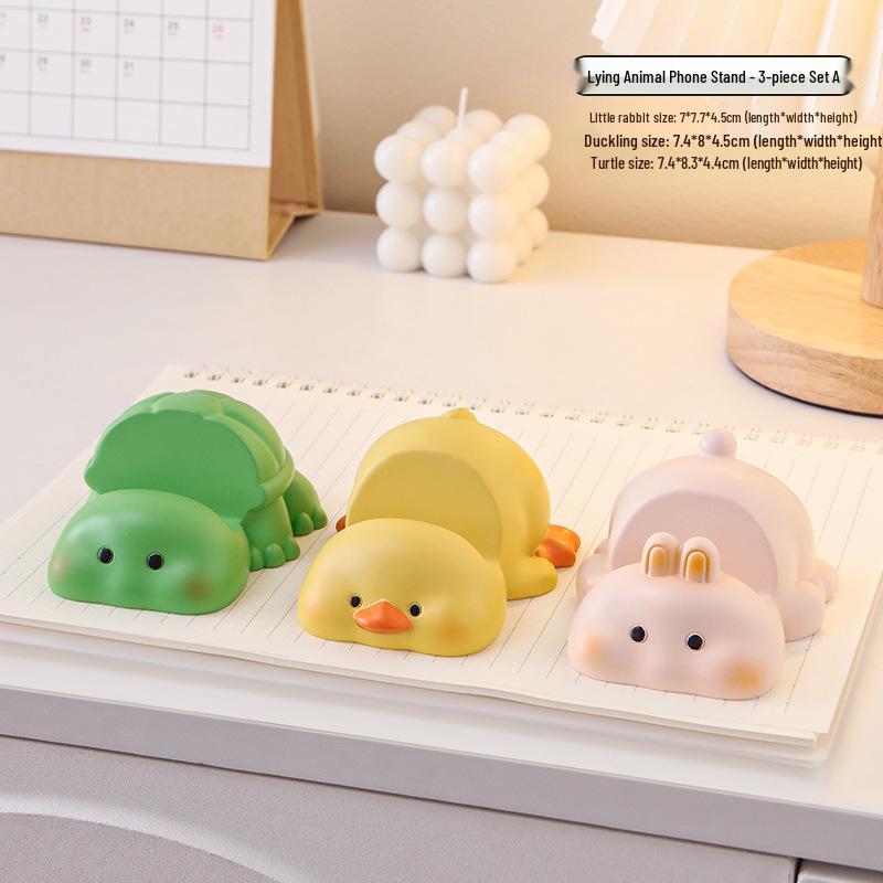 Suporte de Telefone Fofo e Criativo: Decoração de Mesa de Escritório e Presente de Aniversário para Meninas