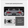 1/22 Toyota GR-Supra Alloy Car Model, Car Model Children's Toys, Simulated Sound and Light Sports Car Boy Gift Ornaments