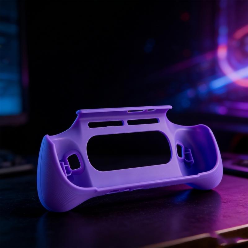 TPU Grip Case for  6 Wear Resistant Game Console Protective Handle Cover Waterproof Ergonomic Soft Grip