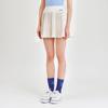 MARTINE GOLF Semi High Waist Pleats Culottes_Ivory