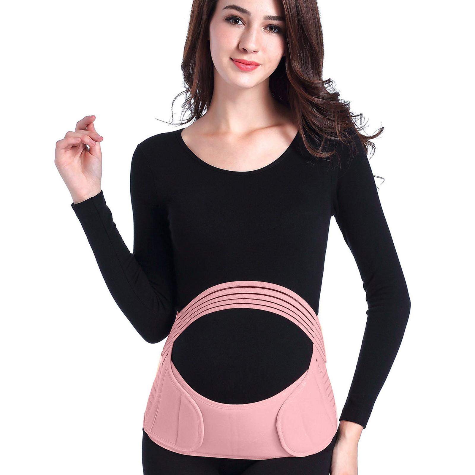 

Пояс для вагітних, ремінець для талії, спини та живота, фіксатор живота L рожевий