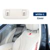 For Mercedes Benz S-Class W222 2014- Front  Left Right Seat Headrest Clamp Cover Seat Headrest Cover Car Seat Backrest Cover