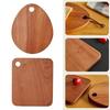 Solid Wood Anti-Mould Chopping Board Practical Baby Auxiliary Food Board Chopping Pad  Kitchen Use