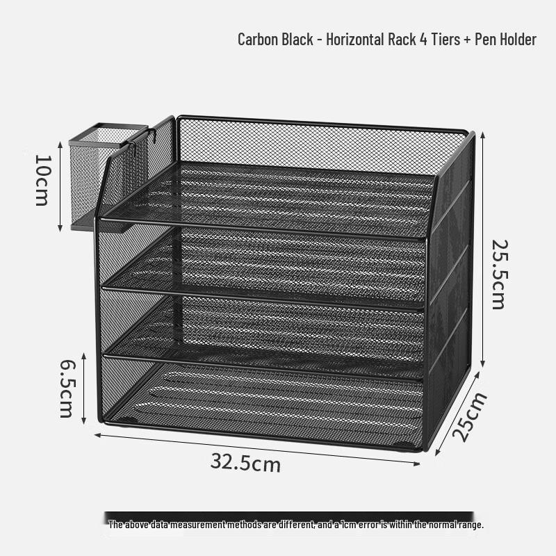 Jun Ding Ying Desktop File Organizer Shelf