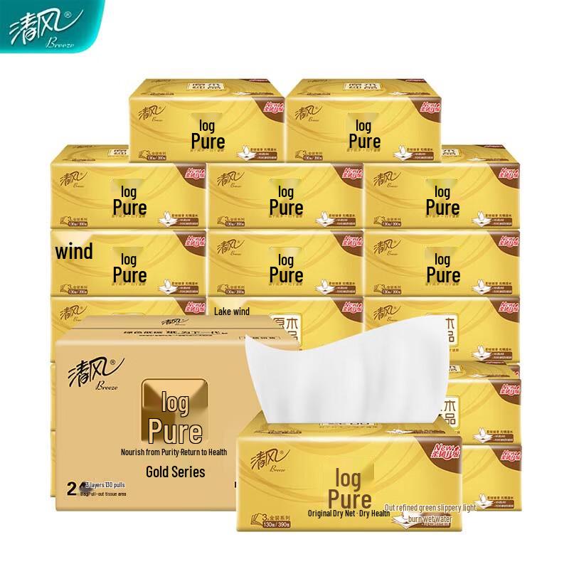 Qingfeng Soft Pack Facial Tissues