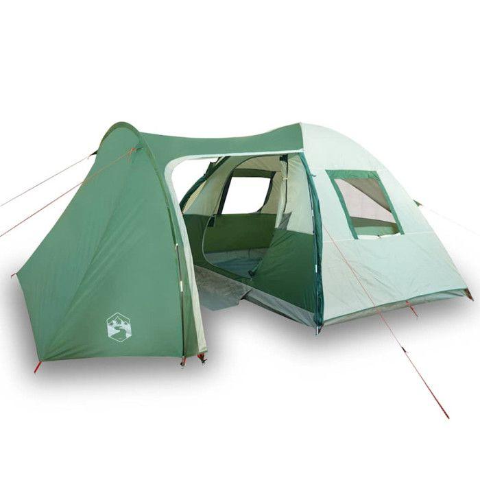 VidaXL Tente de Camping 6 Personnes, Tente d'Ombrage avec Sac de Transport, Auvent Portable avec Parois Latérales pour 94353
