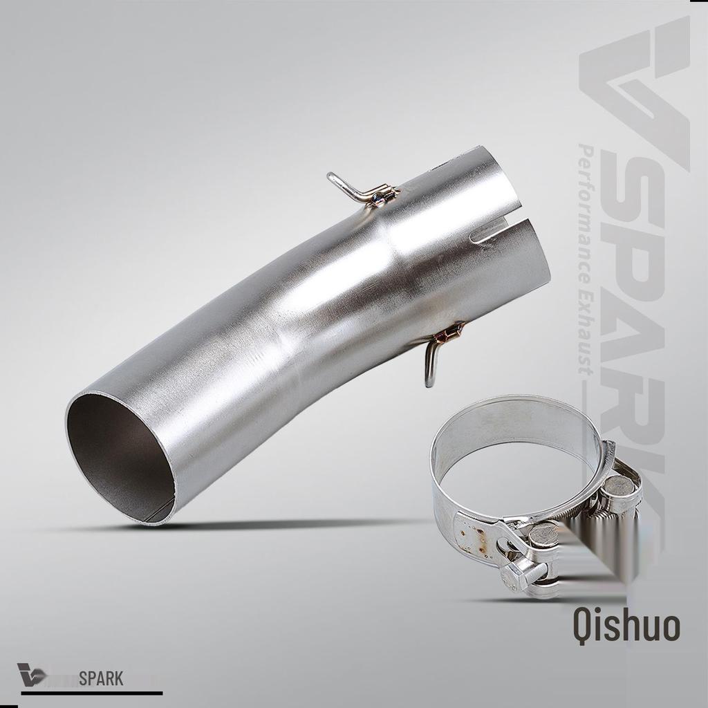Kawasaki ZX4R/RR Titanium Alloy Exhaust Mid-Pipe for Direct Installation