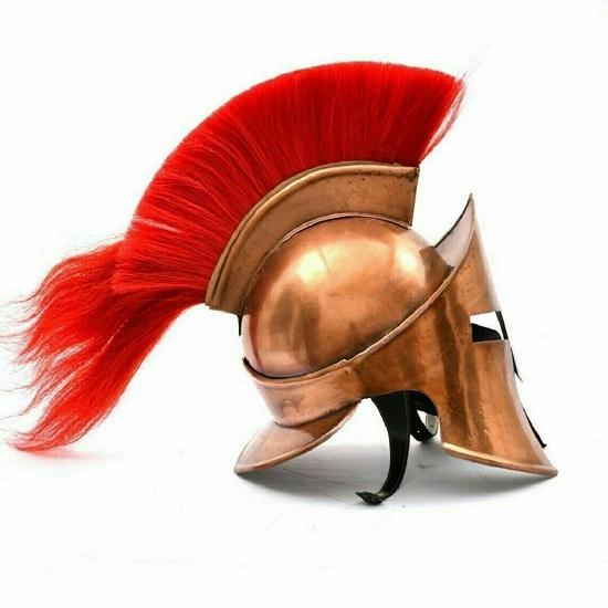 Spartan Movie Helmet King Leonidas Spartan Helmet, 300 Movie Helmet Fully Functional