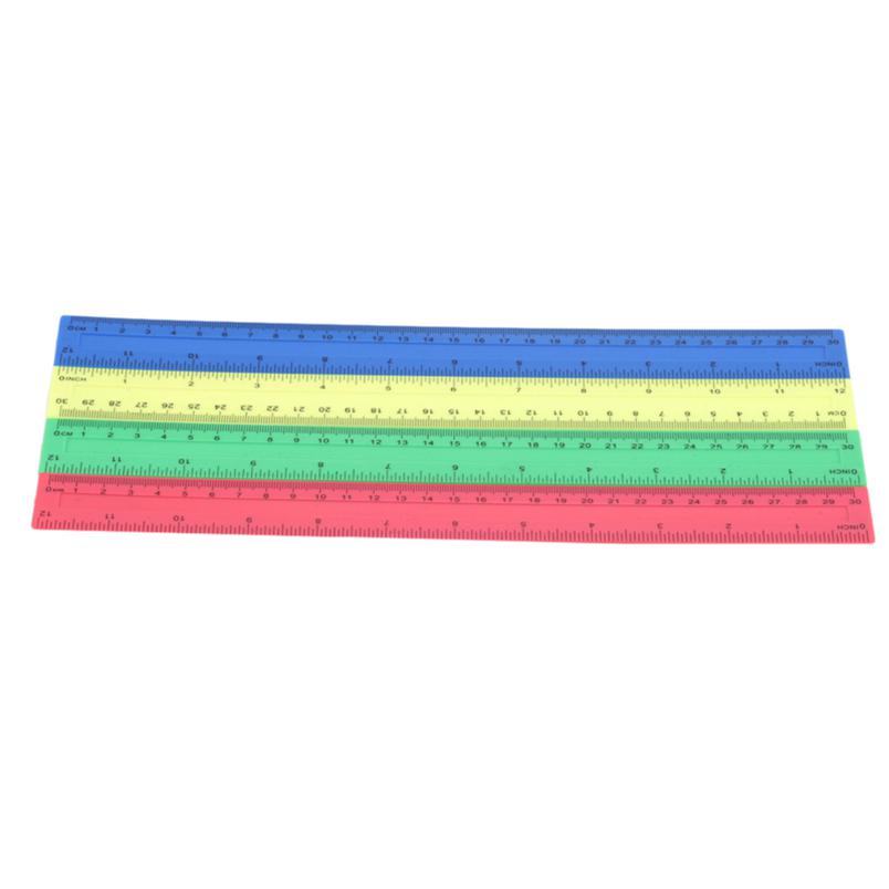 Designing Straight Ruler Drawing Ruler Durable Stationery Engineers Plastic