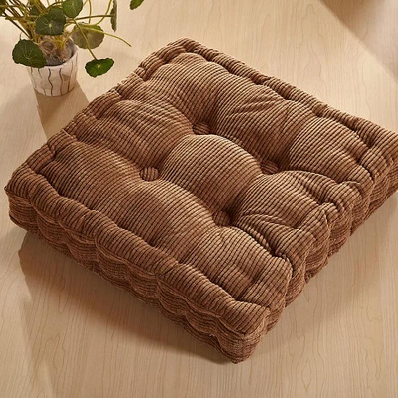 

Домашний декор Cojines Decorativos Para Sofa Напольная подушка 1 шт. 14,9-дюймовая утолщенная квадратная подушка-татами для офисного кресла 38x38cm