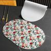 Table Mat PU Leather Placemat Nordic Style Print Waterproof Oil Proof Non Slip for Home Kitchen Wedding Dining Settings