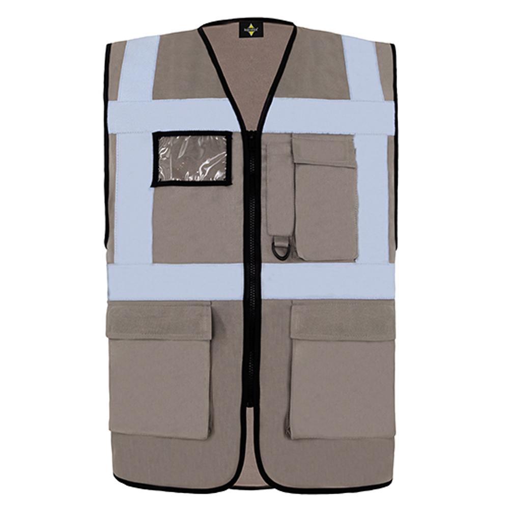 Korntex Unisex Adult CO² Neutral Hamburg Multi-Functional Hi-Vis Vest