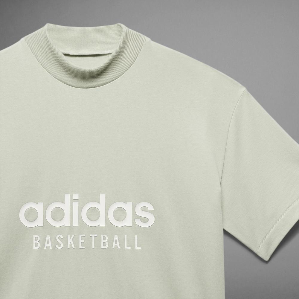 Adidas Originals Chapter 1 Tee With Alphabet Logo Short Sleeve Unisex Tops Halo-Green IA3446