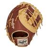 Rawlings Baseball HYPER TECH COLOR SYNC First Throw Glove, Softball, GR5FHTCM53, Base, Brown/Camel, 11.75 Inches, Right-Handed