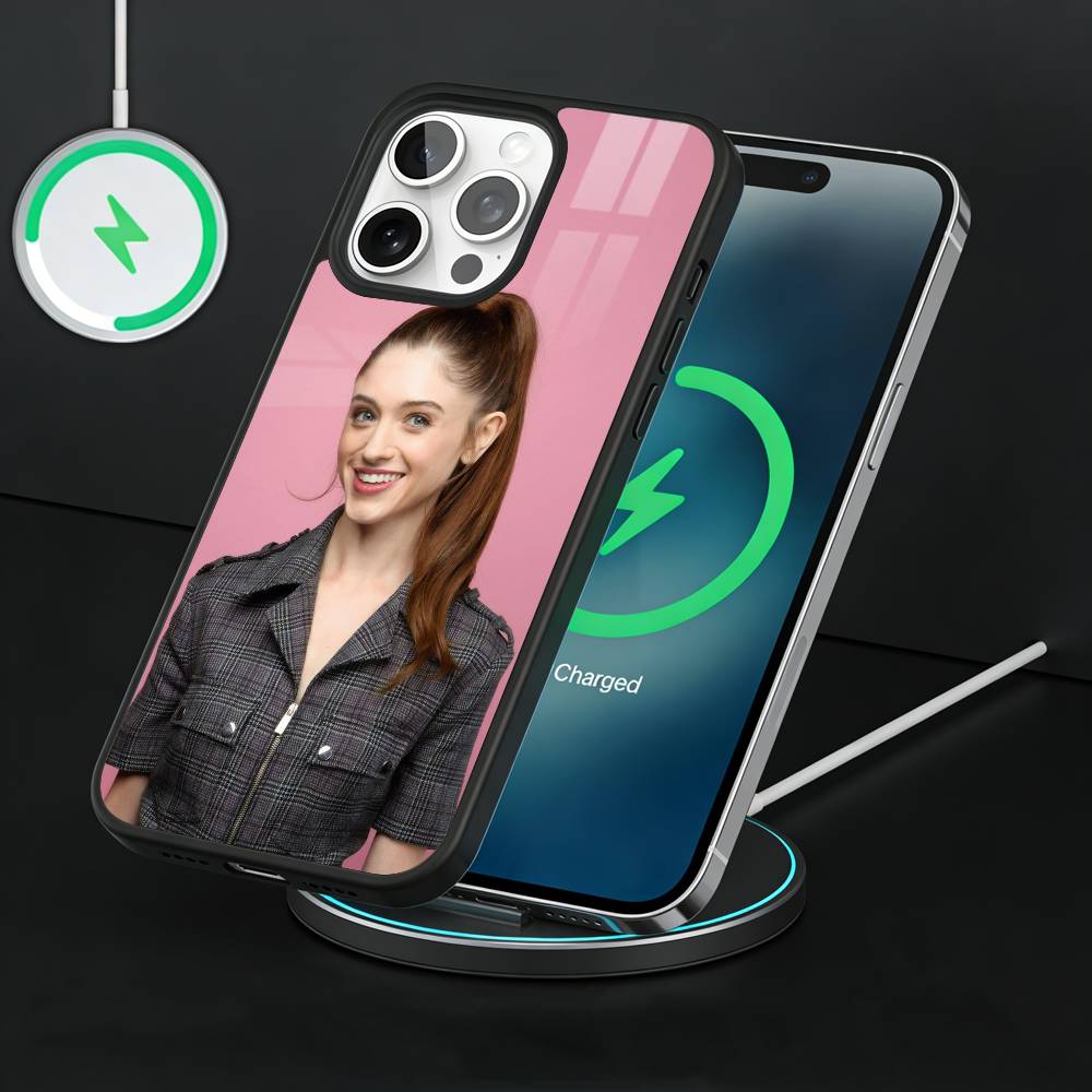 Natalia D-Dyer Phone Case For iPhone17,16,15,14,13 Plus,Pro Max Magnetic For Magsafe Wireless Charging