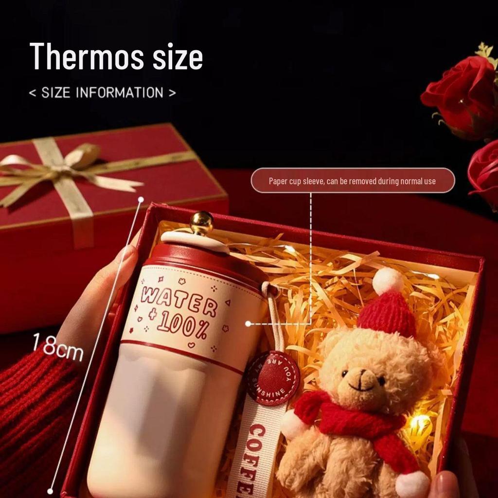 High-End Insulated Cup Gift Box for Female Friend or Bestie - Perfect Birthday Souvenir for Women and Girls