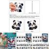 Christmas Panda Themed Advent Calendar Gift Set With 24 Acrylic Pieces For Celebrations