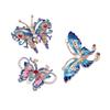 Colorful Cloisonné Enamel Butterfly Hanfu Hairpins & Hair Clips